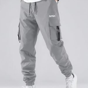 Grey Cargo Pants | Gen-z