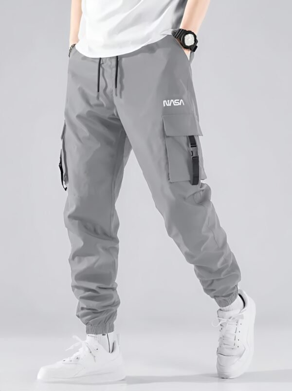 Grey Cargo Pants | Gen-z