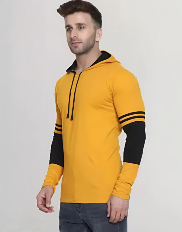 Men’s Hooded T-Shirt | Cotton Blend - Image 5