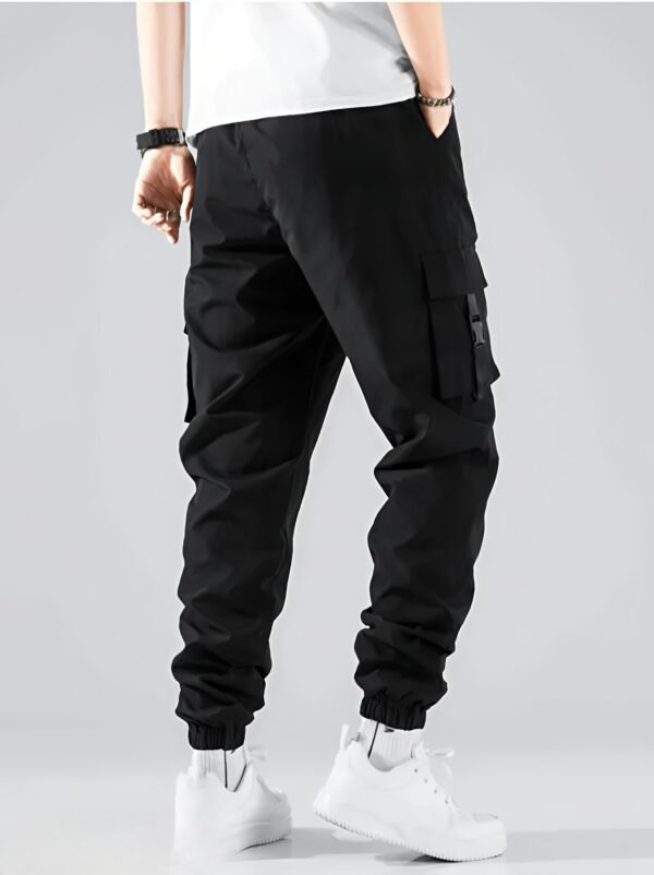 Black Cargo Pants | Gen-z - Image 2